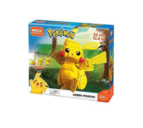 Jouet - Pokemon - Mega Jumbo Pikachu à Construire